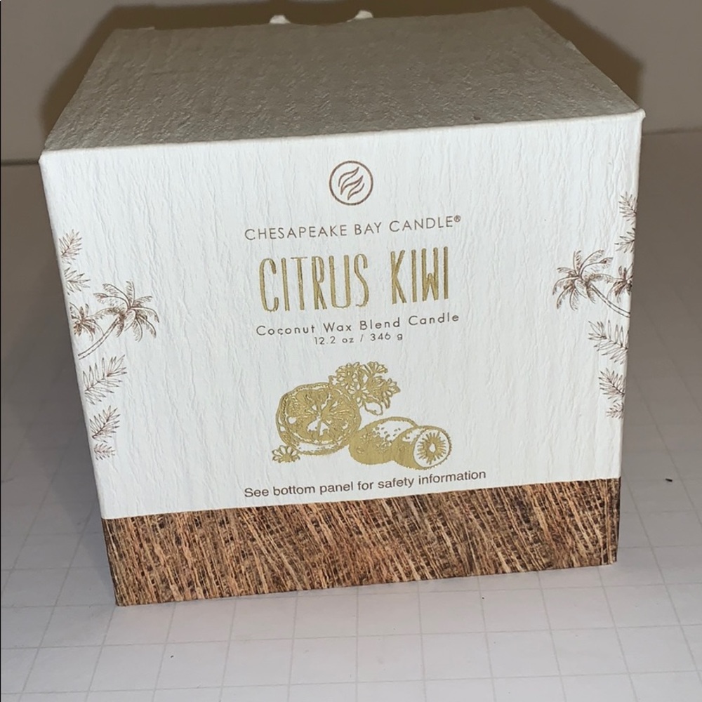 Chesapeake Bay candle citrus kiwi